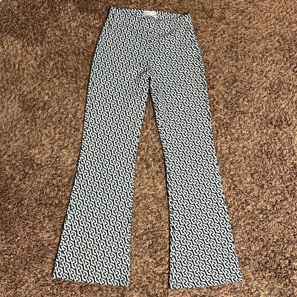 Urban Outfitters Pants - Urban Outfitters Blue Flare Pants with Retro Vibe